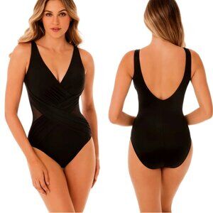 Miraclesuit - Women's Illusionist Crossover One Piece Swimsuit